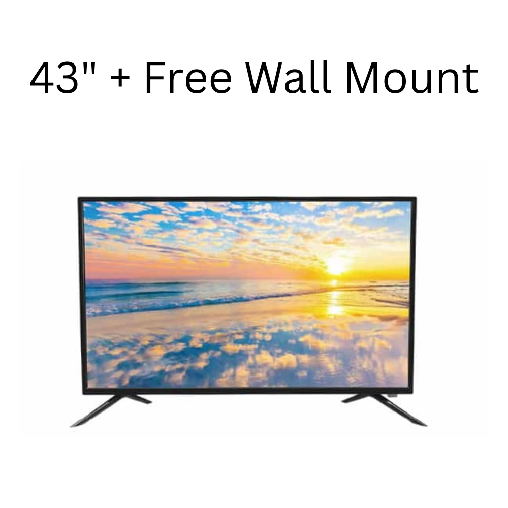 vision plus 32″ smart tv + Free Wall Mount